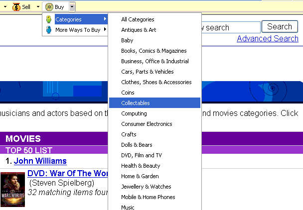 Useful eBay Buying Shortcuts